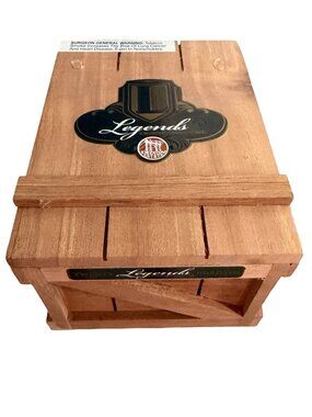 Drew Estate Legends Robusto Wooden Cigar Box Crate Style Storage Box Nicaragua 2